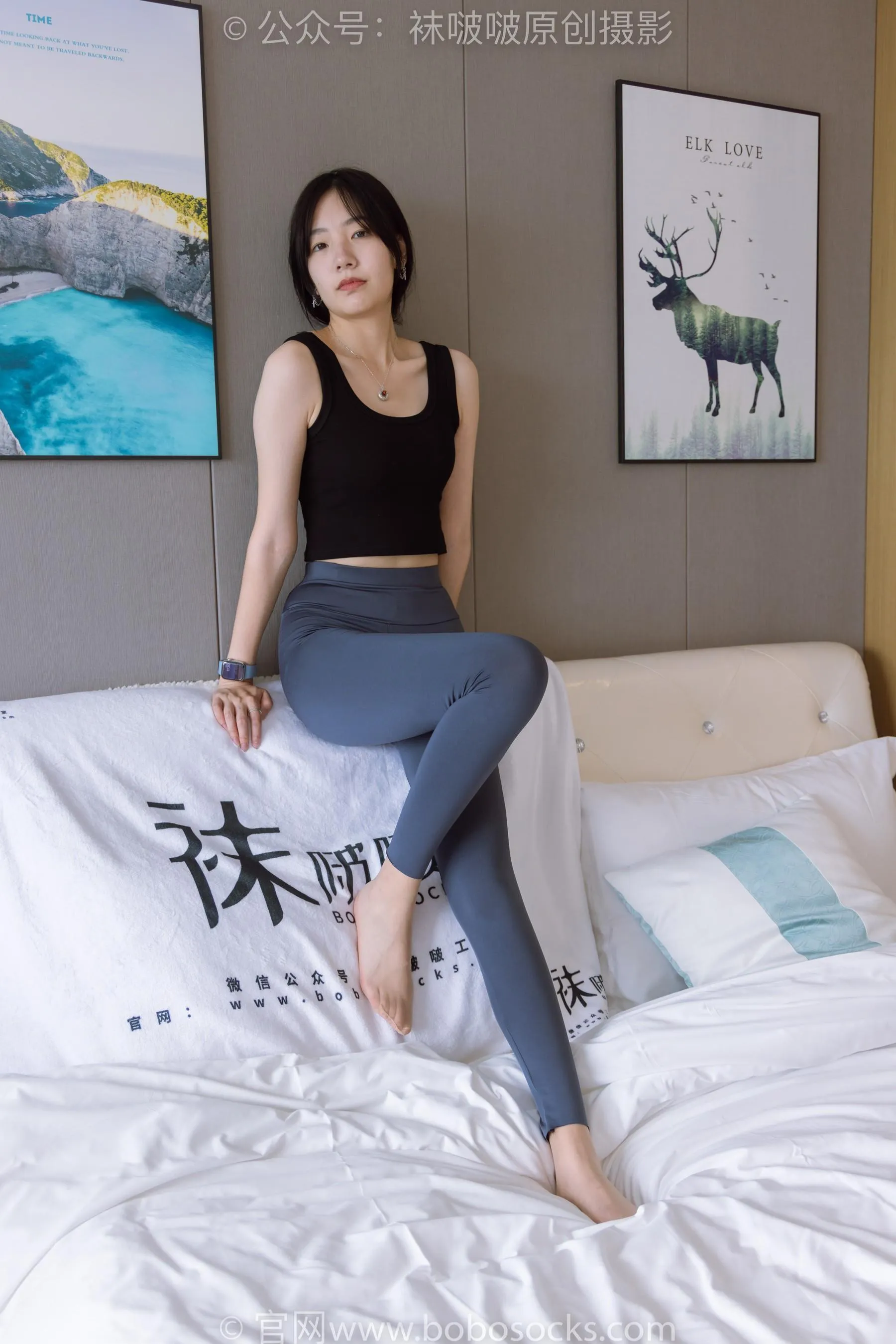 [BoBoSocks袜啵啵]NO.212 小甜豆-运动鞋、肉丝、瑜伽裤裤里丝[23] [53P]插图8